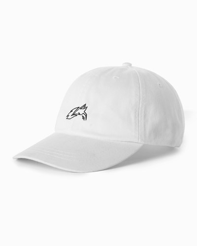 Alphalete Adjustable Cap Białe | 93402-AGTL